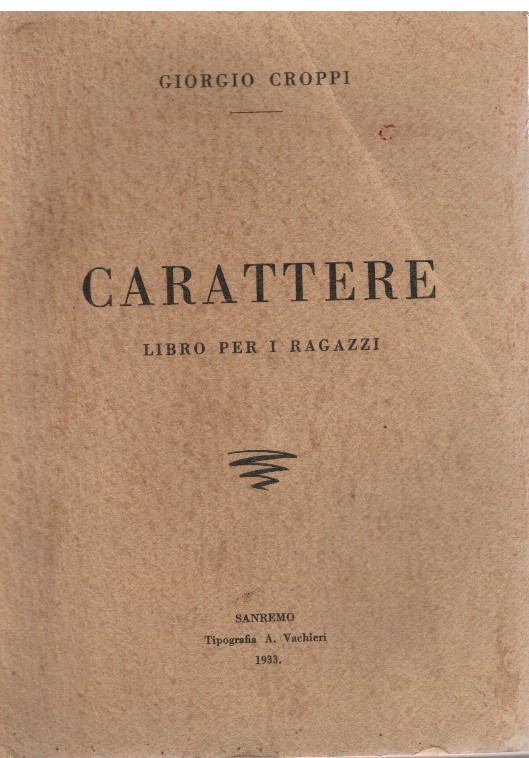 Carattere Libro per ragazzi