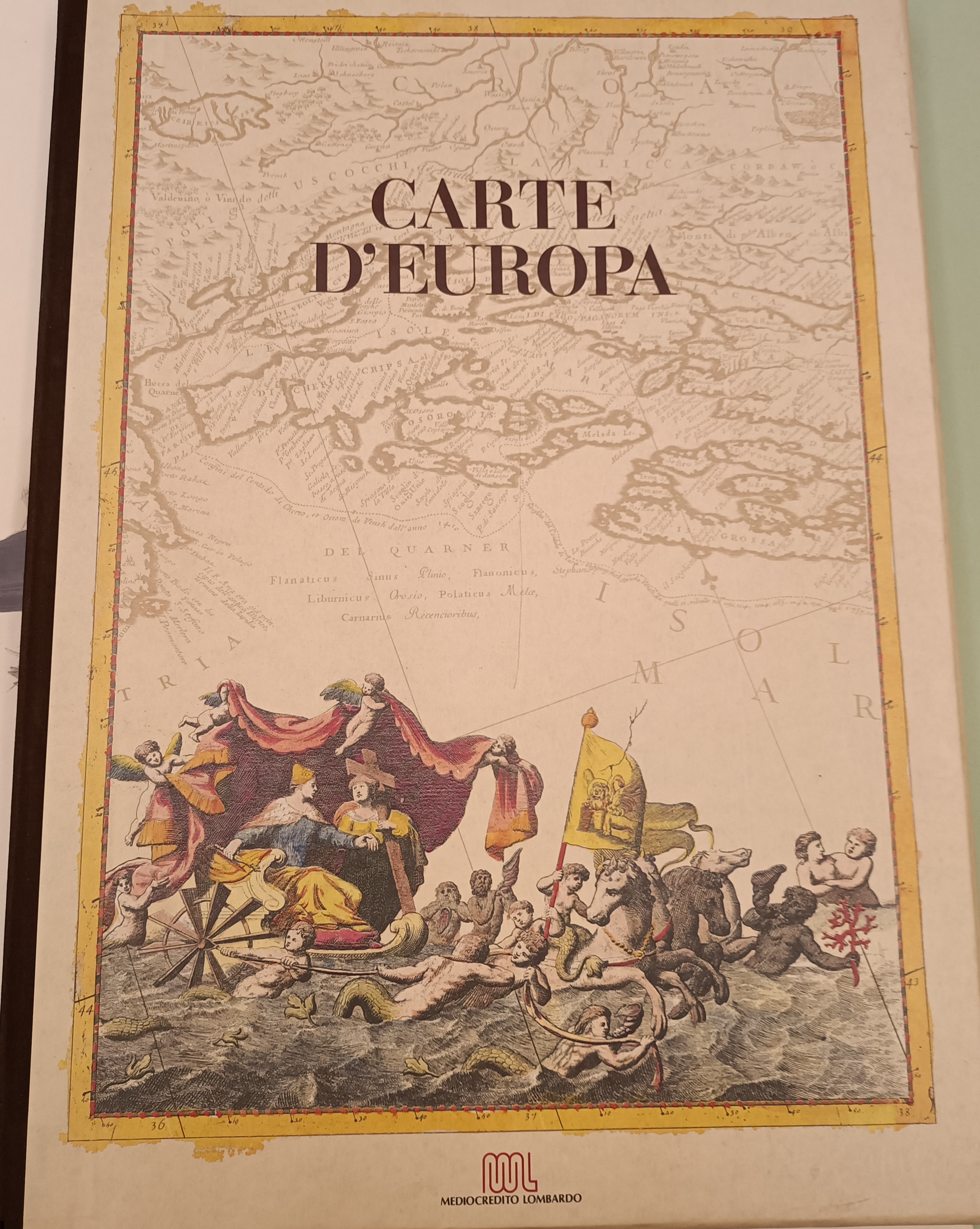Carte d'Europa nell'opera di Vincenzo Coronelli