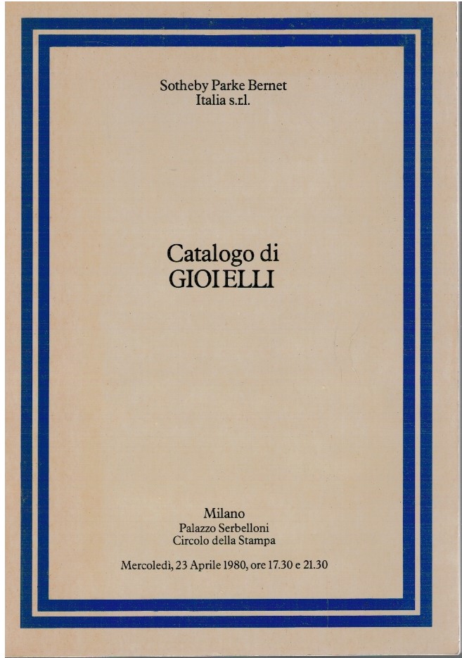 Catalogo di gioielli