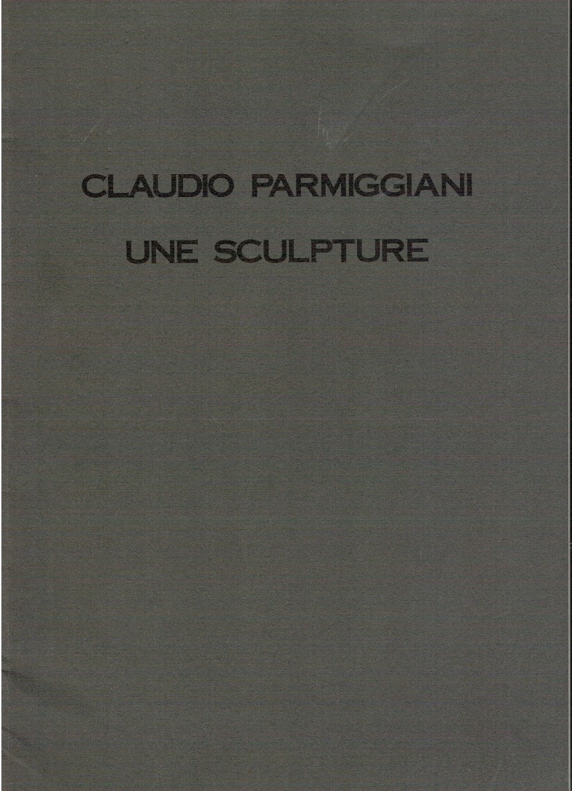 Claudio Parmiggiani. Une sculpture