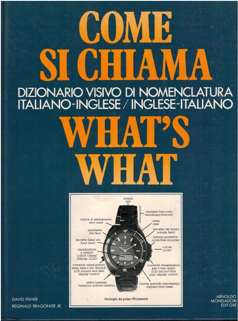 Come si chiama dizionario visivo di nomenclatura