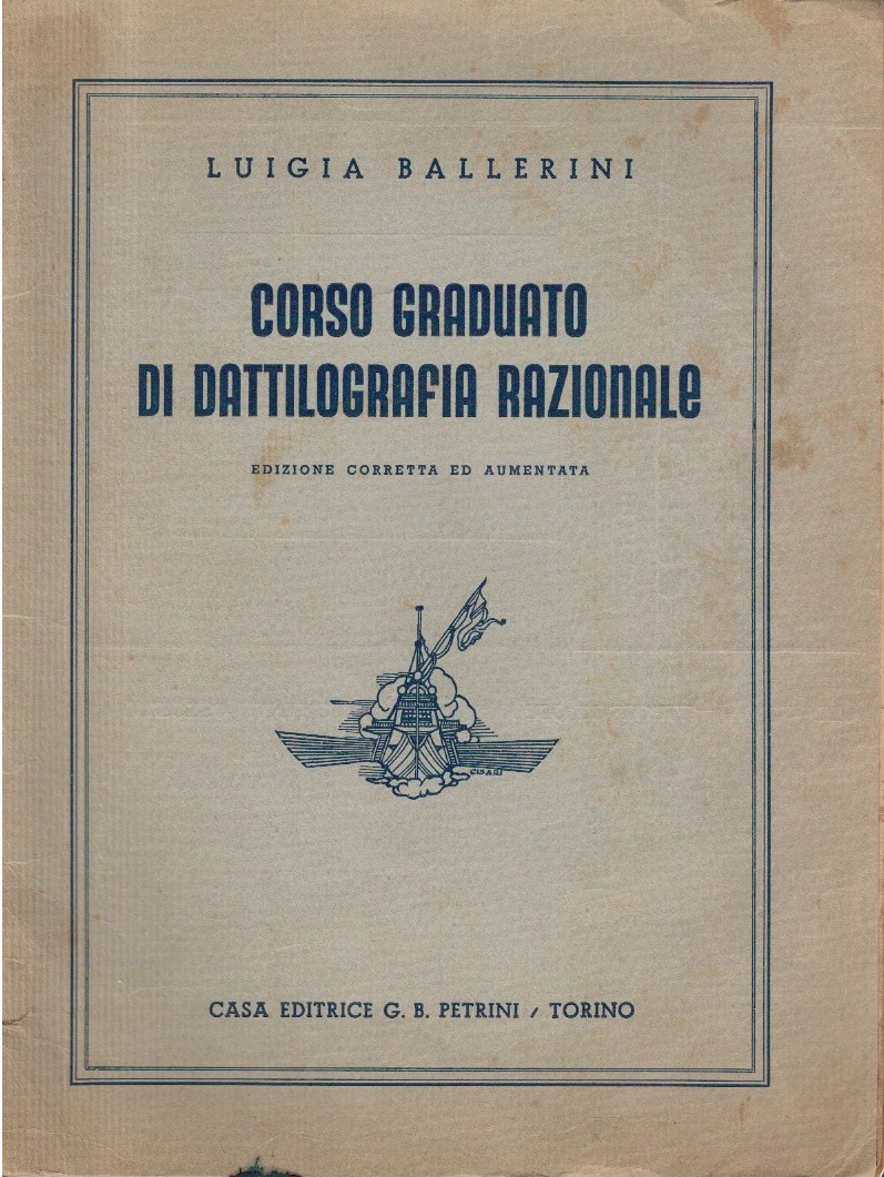 Corso graduato di dattilografia razionale