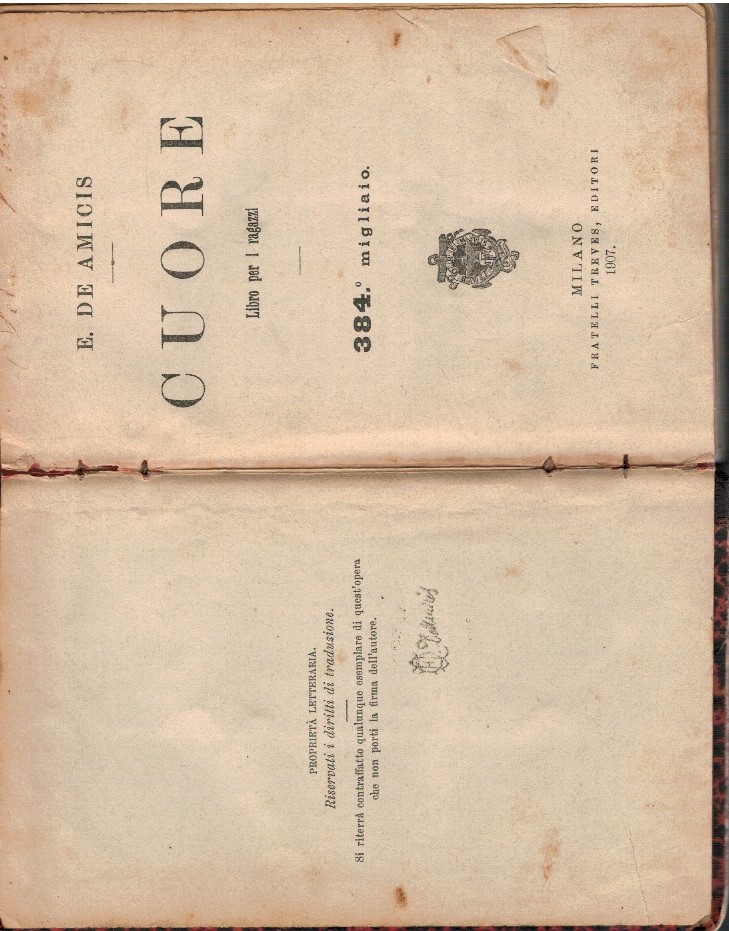 Cuore libro per ragazzi