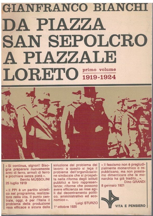 Da piazza San Sepolcro a Piazzale Loreto Primo volume