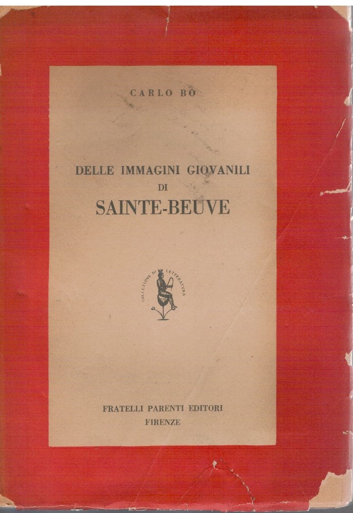 Delle immagini giovanili di Sainte-Beuve