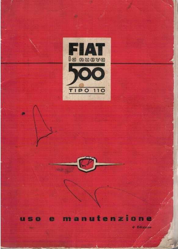FIAT la nuova 500 tipo 110 uso e manutenzione