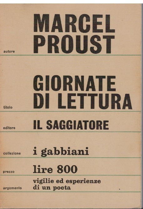 Giornate di lettura