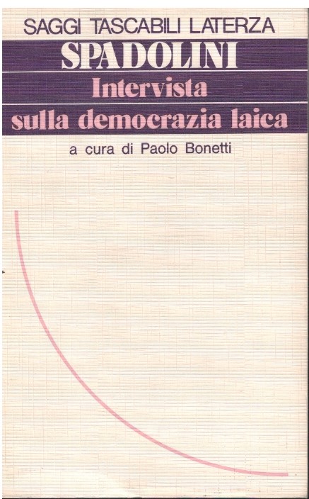 Giovanni Spadolini Intervista sulla democrazia laica