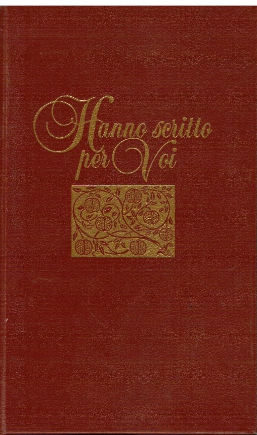 Hanno scritto per voi