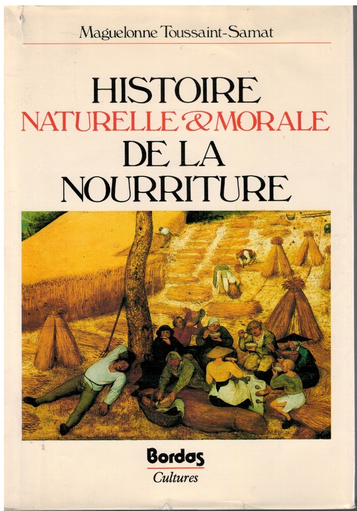 Histoire naturelle&morale de la nurriture