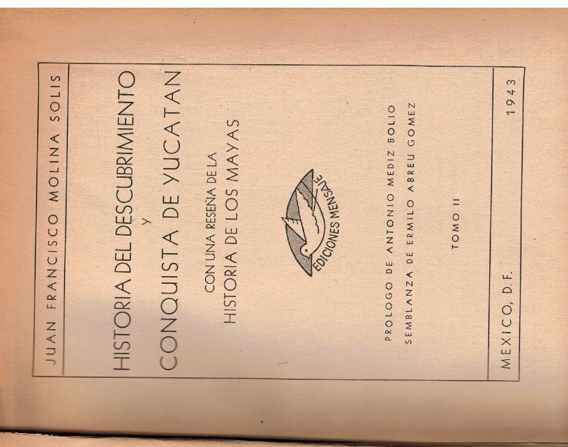 Historia del descubrimiento y conquista de Yucatan tomo II