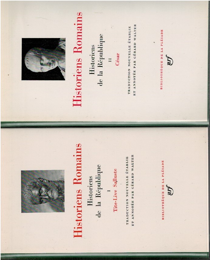 Historiens romains Vol. I e II