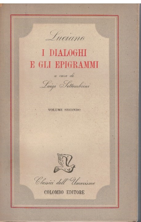 I dialoghi e gli epigrammi volume secondo