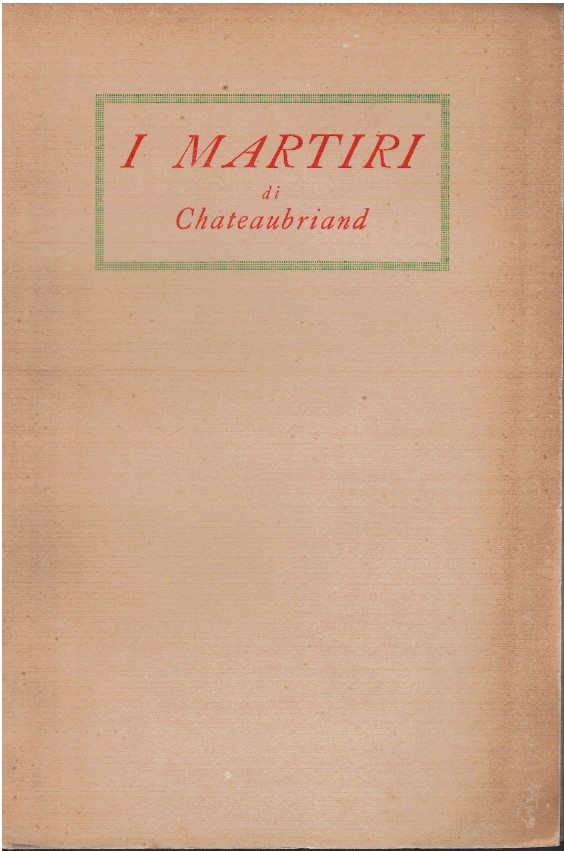 I martiri di Chateaubriand