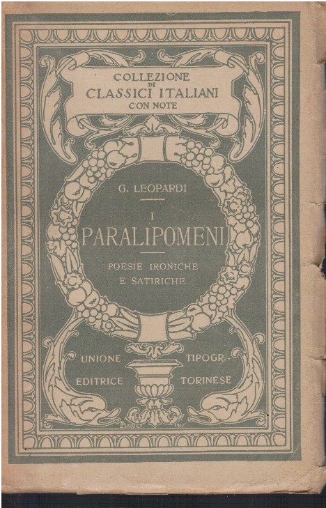 I paralipomeni della Batracomiomachia