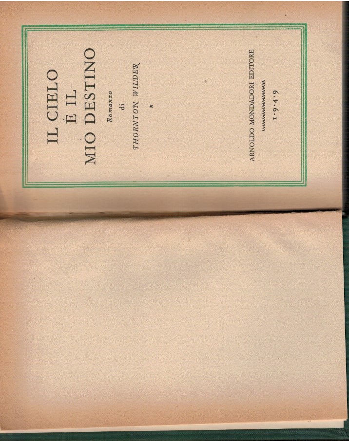 Il cielo è il mio destino