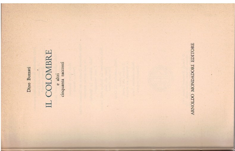 Il colombre e altri cinquanta racconti