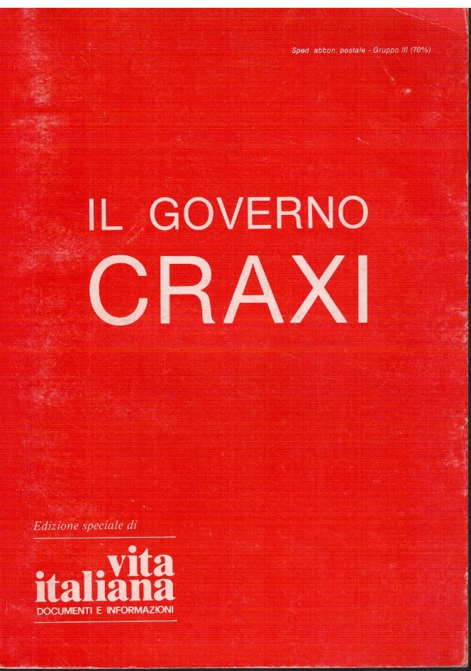 Il governo Craxi