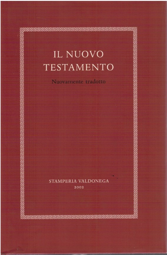 Il nuovo testamento nuovamente tradotto