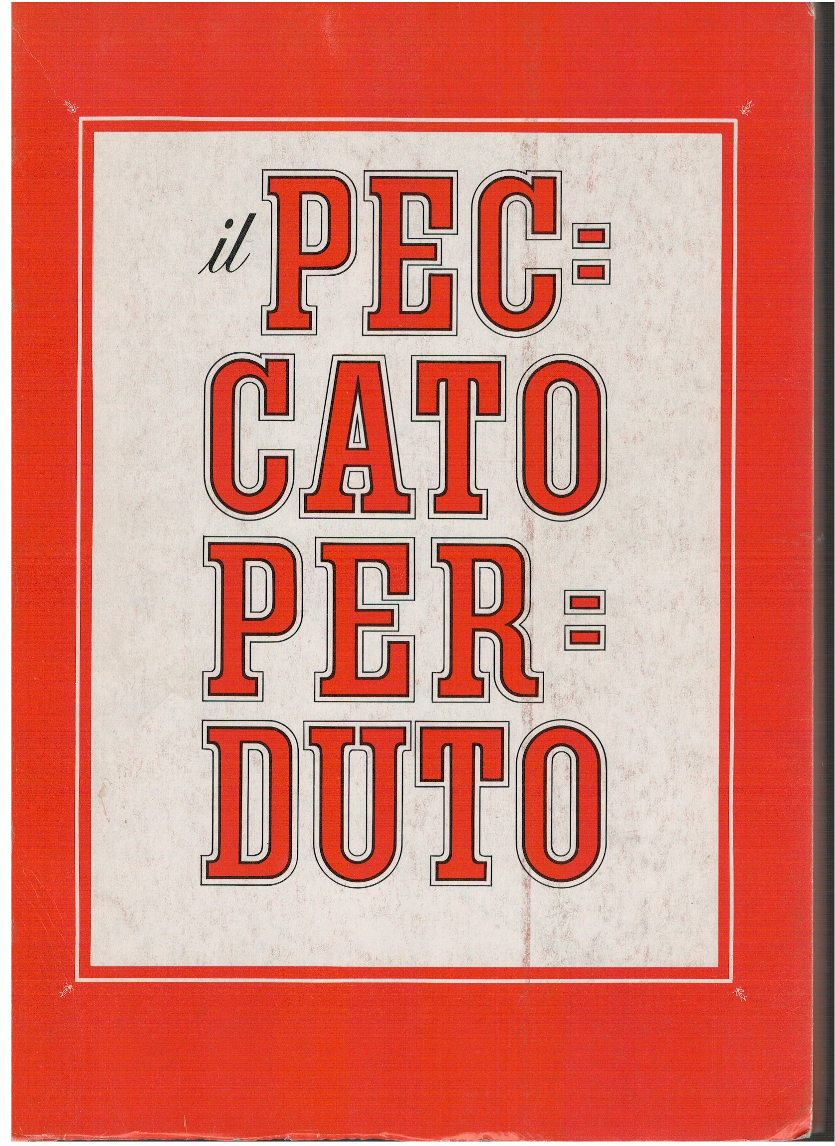 Il peccato perduto