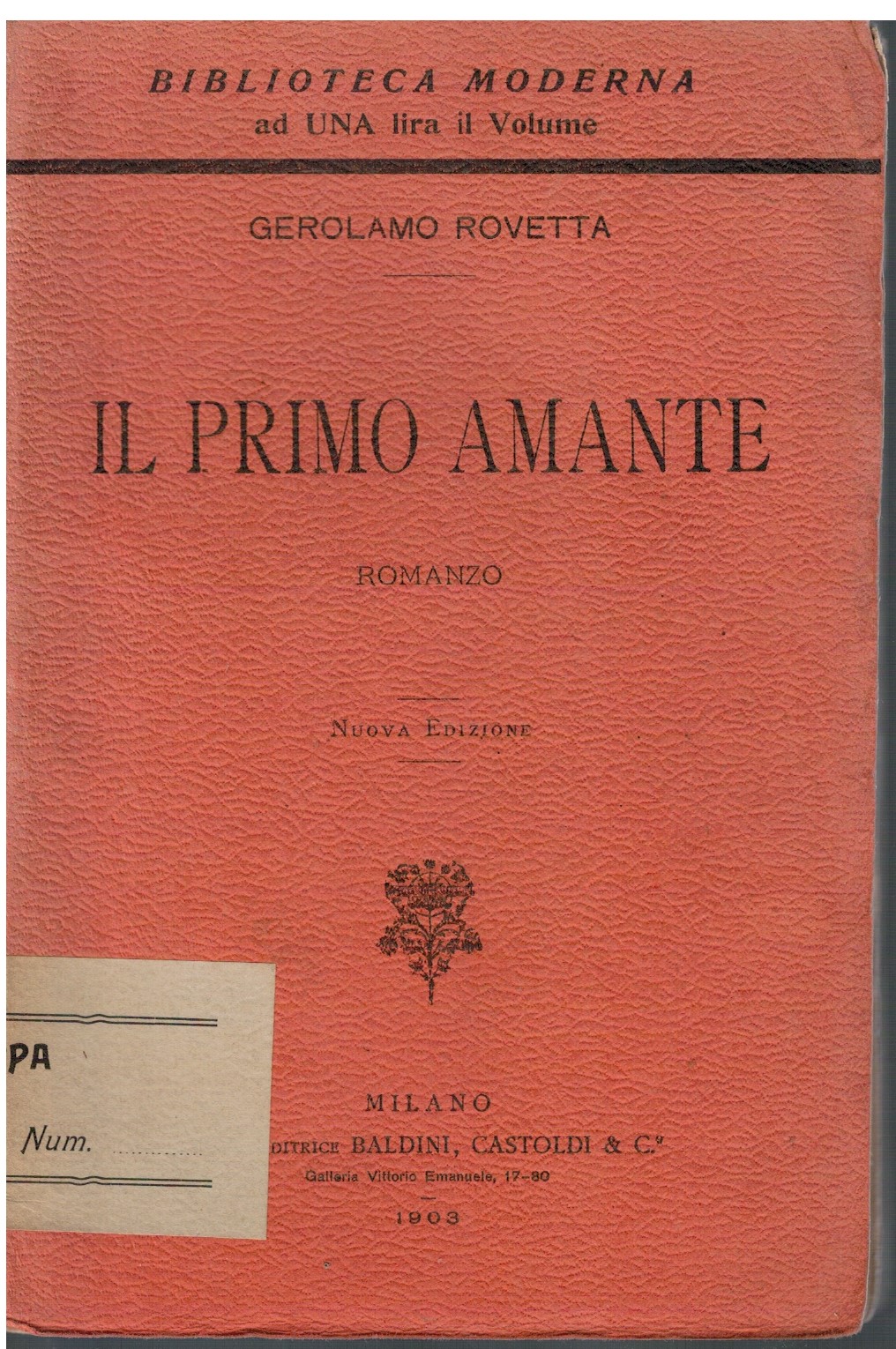 Il primo amante