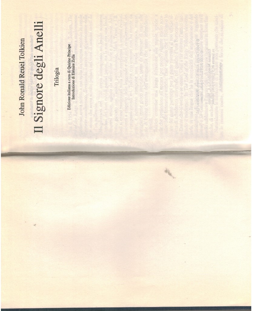 Il signore degli anelli triologia