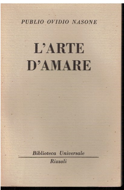 L'arte di amare