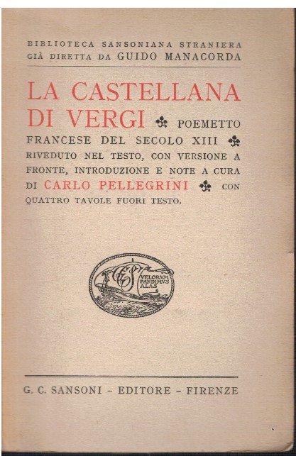 La castellana di Vergi