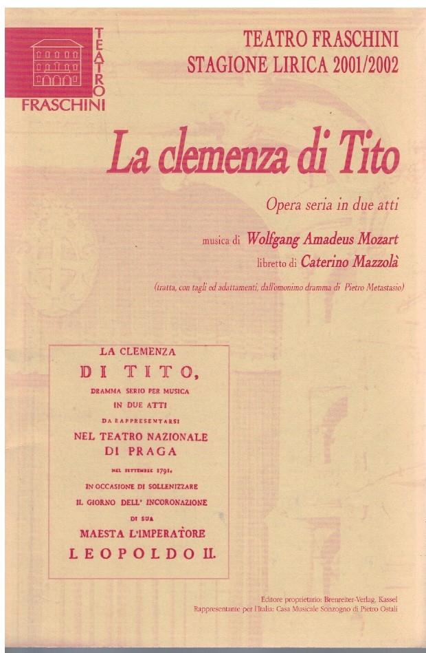 La clemenza di Tito