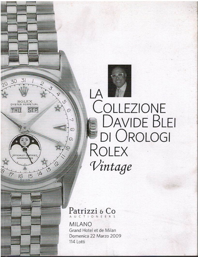 La collezione Davide Blei di orologi Rolex vintage