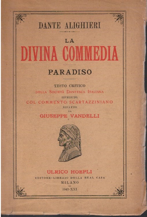 La divina commedia - Paradiso