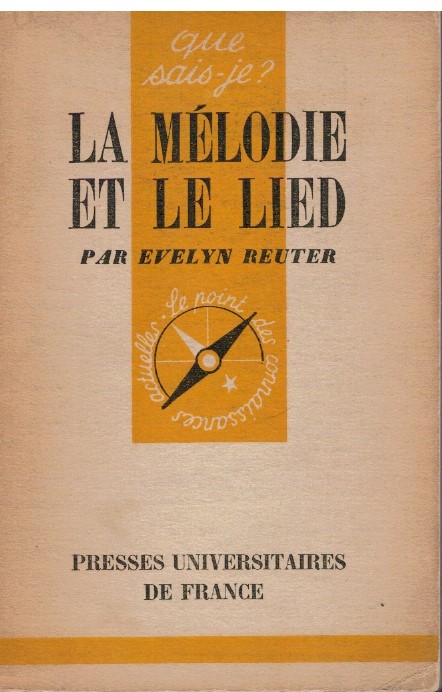 La melodie et le lied