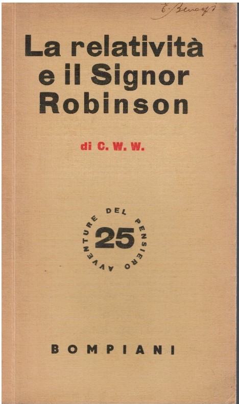 La relatività e il Signor Robinson