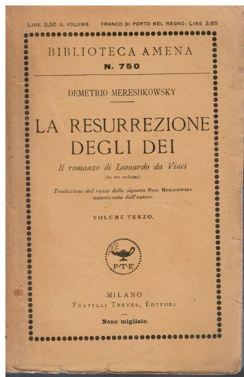 La resurrezione degli dei Volume Terzo