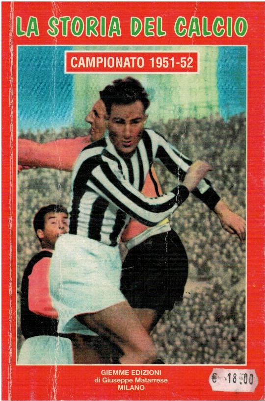 La storia del calcio Campionato 1951-52