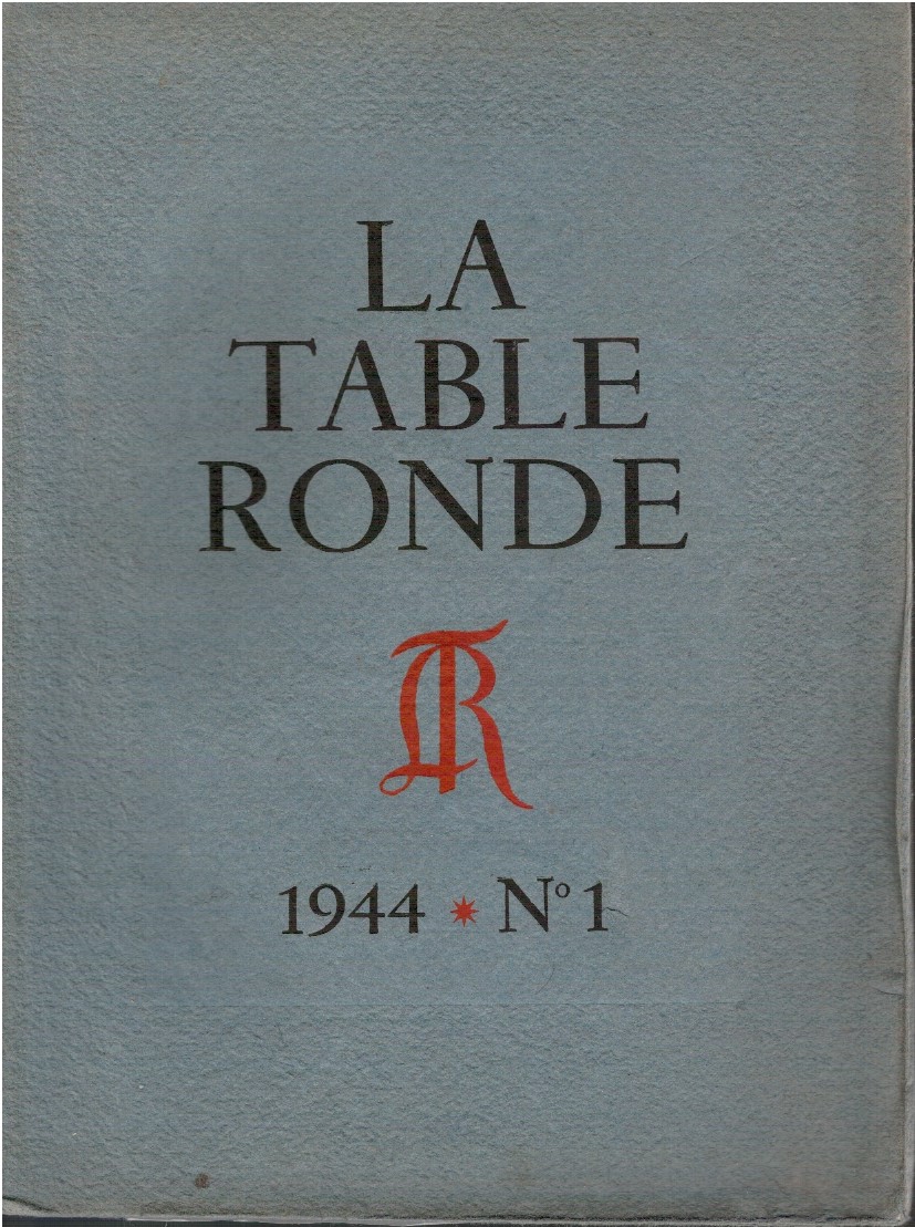 La Table Ronde. 1944 N° I