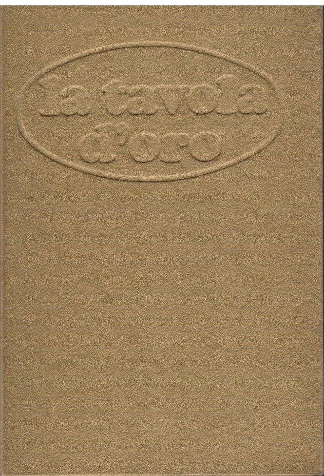 La tavola d'oro