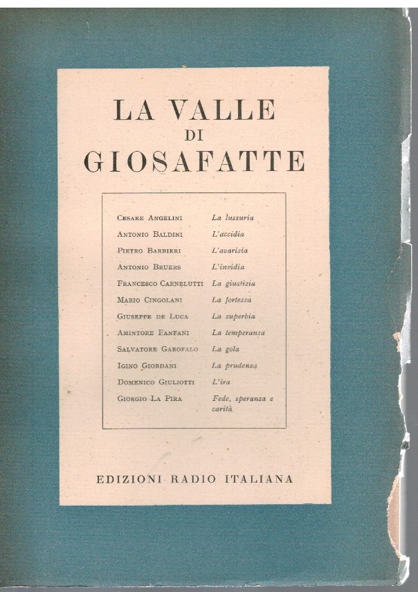 La valle di Giosafatte