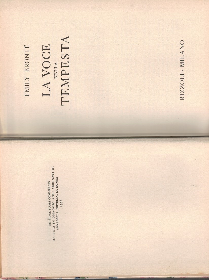 La voce nella tempesta