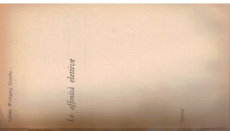 Le affinità elettive