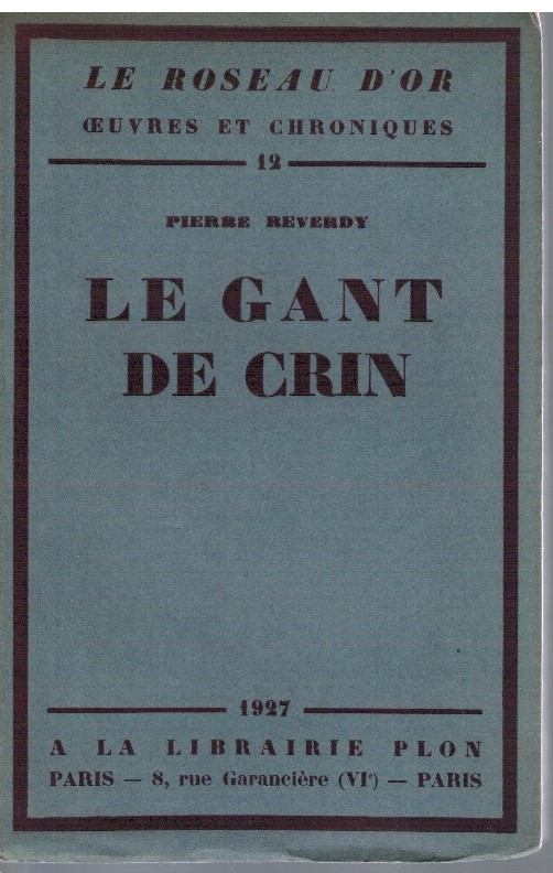 Le gant de crin