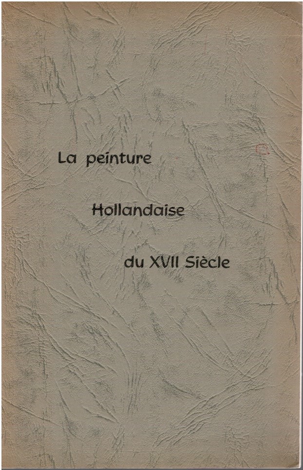Le peinture hollandaise du XVII siècle