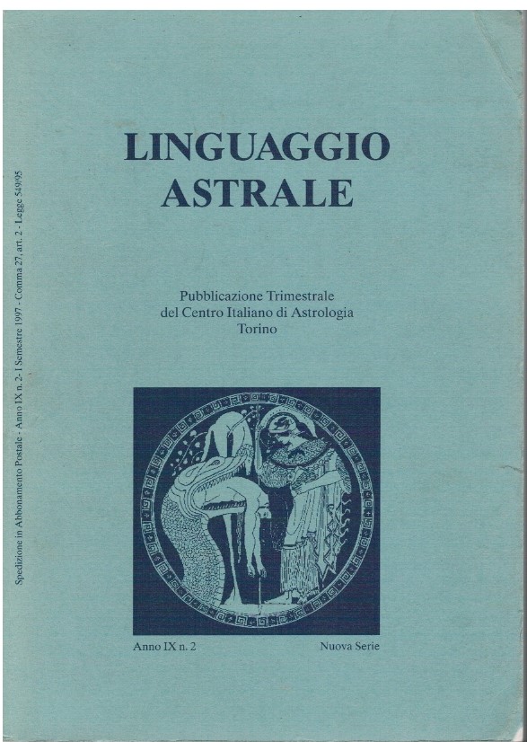 Linguaggio astrale Anno IX n. 2