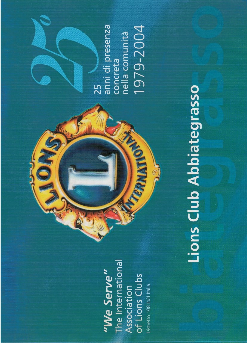 Lions club Abbiategrasso 25 anni di presenza concreta nella comunità