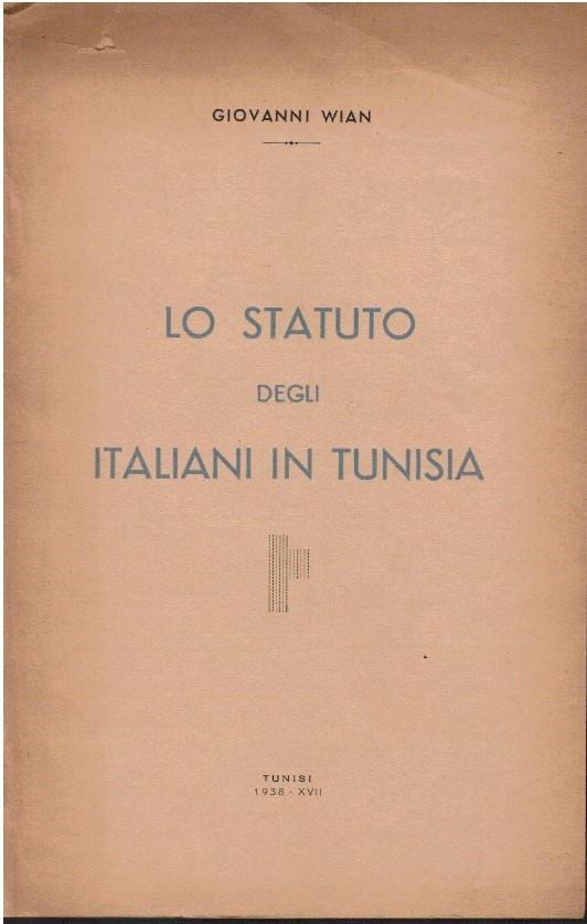 Lo statuto degli italiani in Tunisia