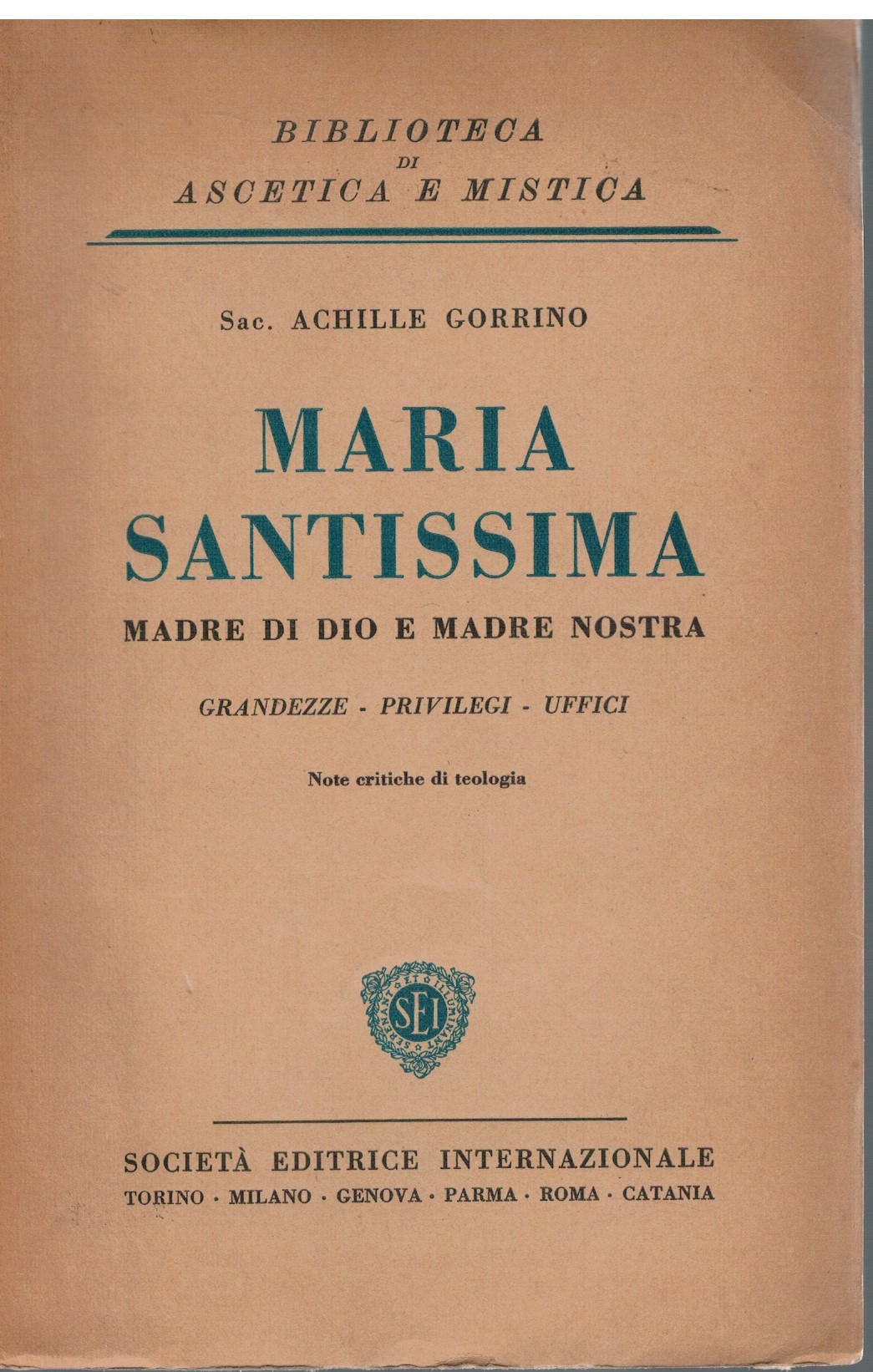 Maria Santissima madre di Dio e madre nostra