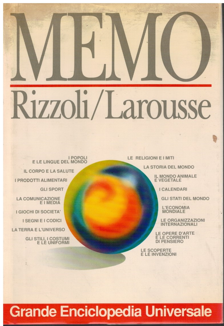 Memo Rizzoli/Larousse Grande Enciclopedia Universale