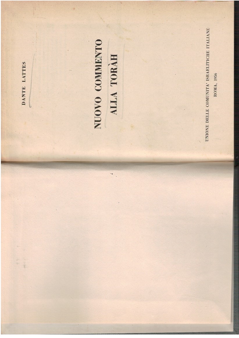 Nuovo commento alla Toràh