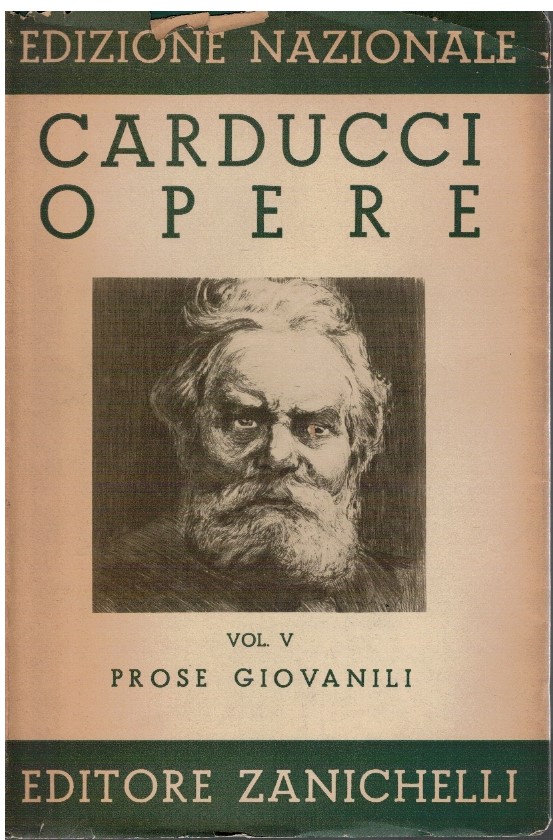 Opere Vol. V Prose giovanili