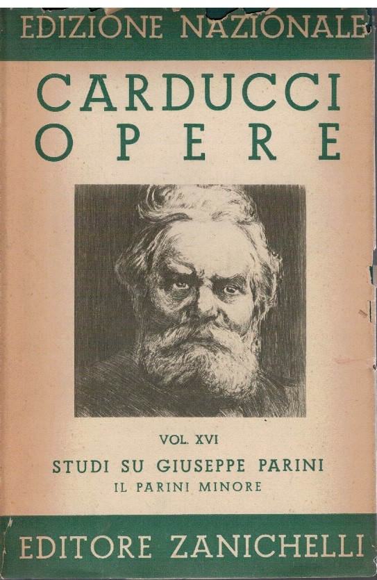 Opere Vol. XVI Studi su Giuseppe Parini